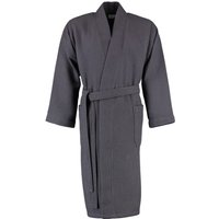 Möve Bademantel Kimono Homewear - Farbe: graphit - 843 (2-7612/0663) - XL