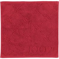 JOOP Uni Cornflower 1670 - Farbe: Granat - 280 - Seiflappen 30x30 cm