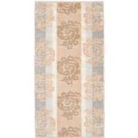 Cawö - Noblesse Cashmere Jacquard 1057 - Farbe: sand - 33 - Handtuch 50x100 cm