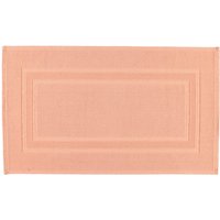 Rhomtuft - Badematte Gala - Farbe: peach - 405 - 70x120 cm