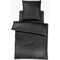 JOOP! Bettwäsche Cornflower 4020 - Farbe: Schwarz - 09 - 80x80 cm - 155x220 cm