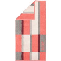 JOOP Shades Checked 1688 - Farbe: coral - 22 - Handtuch 50x100 cm