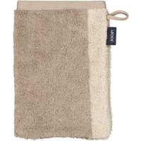 JOOP Tone Doubleface 1689 - Farbe: Sand - 37 - Waschhandschuh 16x22 cm