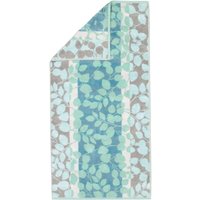 Cawö Handtücher Noblesse Harmony Floral 1086 - Farbe: jade - 47 - Handtuch 50x100 cm