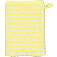 Cawö - Campus Ringel 955 - Farbe: lemon - 57 - Waschhandschuh 16x22 cm