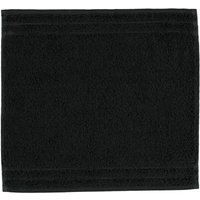 Vossen Handtücher Calypso Feeling - Farbe: schwarz - 790 - Seiflappen 30x30 cm