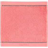 Esprit Box Solid - Farbe: coral - 266 - Seiflappen 30x30 cm