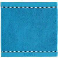 Esprit Box Solid - Farbe: ocean blue - 4665 - Seiflappen 30x30 cm