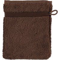 Rhomtuft - Handtücher Princess - Farbe: mocca - 406 - Waschhandschuh 16x22 cm