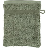 Rhomtuft - Handtücher Princess - Farbe: olive - 404 - Waschhandschuh 16x22 cm