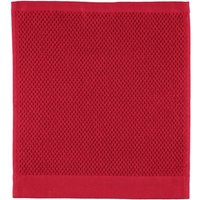 Rhomtuft - Handtücher Baronesse - Farbe: cardinal - 349 - Seiflappen 30x30 cm