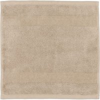 Villeroy & Boch Handtücher One 2550 - Farbe: sand - 339 - Seiflappen 30x30 cm