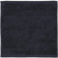 Villeroy & Boch Handtücher One 2550 - Farbe: coal black - 906 - Seiflappen 30x30 cm