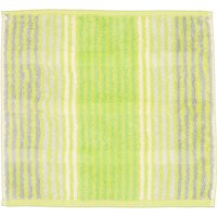 Cawö - Noblesse Cashmere Streifen 1056 - Farbe: kiwi - 45 - Seiflappen 30x30 cm