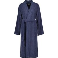 Cawö Home Damen Bademantel Kimono 826 - Farbe: blau - 17 - XL