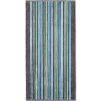 Cawö - Remake Streifen 2020 - Farbe: grün-multicolor - 16 - Handtuch 50x100 cm