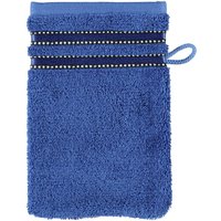 Vossen Cult de Luxe - Farbe: 469 - deep blue - Waschhandschuh 16x22 cm