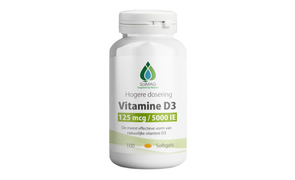 SoLMAG Vitamine D3 5000 IE Softgels