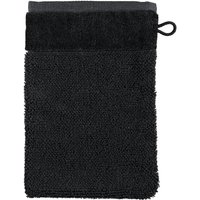 Möve Bamboo Luxe - Farbe: black - 199 (1-1104/5244) - Waschhandschuh 15x20 cm