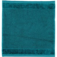 Möve Bamboo Luxe - Farbe: deep lake - 386 (1-1104/5244) - Seiflappen 30x30 cm