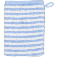 Cawö - Campus Ringel 955 - Farbe: sky - 10 - Waschhandschuh 16x22 cm