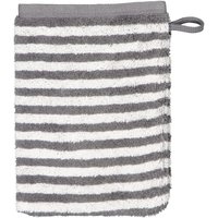 Cawö - Campus Ringel 955 - Farbe: anthrazit - 77 - Waschhandschuh 16x22 cm