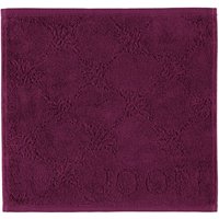 JOOP Uni Cornflower 1670 - Farbe: Beere - 834 - Seiflappen 30x30 cm