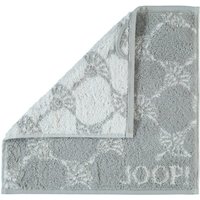 JOOP! Cornflower 1611 - Farbe: Silber - 76 - Seiflappen 30x30 cm