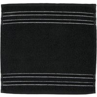 Vossen Cult de Luxe - Farbe: 790 - schwarz - Seiflappen 30x30 cm