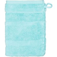 Cawö - Noblesse2 1002 - Farbe: 404 - mint - Waschhandschuh 16x22 cm