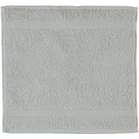 Rhomtuft - Handtücher Princess - Farbe: perlgrau - 11 - Seiflappen 30x30 cm