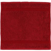 Rhomtuft - Handtücher Princess - Farbe: cardinal - 349 - Seiflappen 30x30 cm