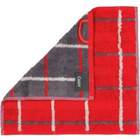 Cawö - Noblesse Square 1079 - Farbe: rot - 27 - Seiflappen 30x30 cm