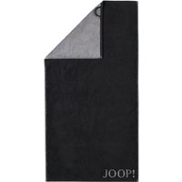 JOOP! Classic - Doubleface 1600 - Farbe: Schwarz - 90 - Handtuch 50x100 cm