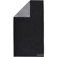 JOOP! Classic - Doubleface 1600 - Farbe: Schwarz - 90 - Duschtuch 80x150 cm