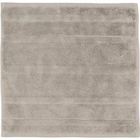 Cawö - Noblesse2 1002 - Farbe: 779 - graphit - Seiflappen 30x30 cm