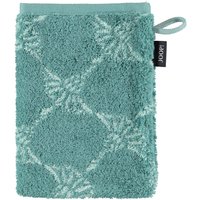 JOOP! Classic - Cornflower 1611 - Farbe: Jade - 41 - Waschhandschuh 16x22 cm