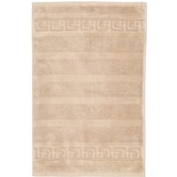 Cawö - Noblesse Uni 1001 - Farbe: 375 - sand - Gästetuch 30x50 cm