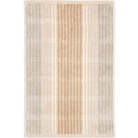 Cawö - Noblesse Cashmere Streifen 1056 - Farbe: sand - 33 - Gästetuch 30x50 cm