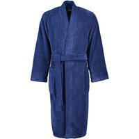 Cawö Home Herren Bademantel Kimono 800 - Farbe: nachtblau - 11 - L