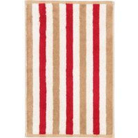 Cawö Handtücher Coast Stripes 6213 - Farbe: rot-natur - 32 - Gästetuch 30x50 cm