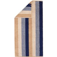 Cawö Handtücher Coast Repeat 6214 - Farbe: navy-natur - 31 - Handtuch 50x100 cm