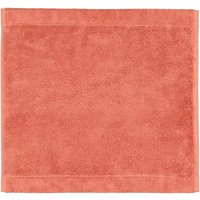 Cawö Handtücher Life Style Uni 7007 - Farbe: brick - 387 - Seiflappen 30x30 cm