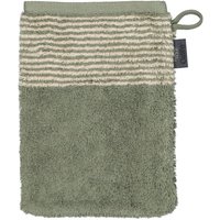 Cawö Handtücher Luxury Home Two-Tone 590 - Farbe: field - 34 - Waschhandschuh 16x22 cm