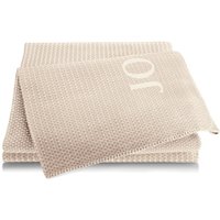 JOOP! Wohndecken Woven - Farbe: Creme - 150x200 cm