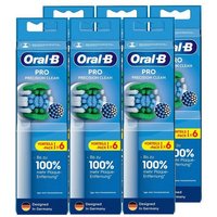 Oral-B Aufsteckbürsten Oral-B Pro Precision Clean Ersatz-Bürstenköpfe 6stk. - Zahnbürste (6er