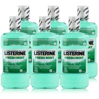 Listerine Mundspülung Listerine Fresh Mint 500ml - Für die tägliche Mundspülung (6er Pack)