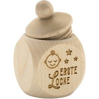 Spruchreif® Zahndose Milchzahndose aus Holz mit Schraubdeckel und Gravur · Kinder Zahndose für Milchzähne zur Aufbewahrung perfekt als kleines Geschenk · Zahnfee (2 St)