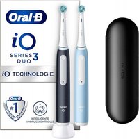 Oral-B Elektrische Zahnbürste iO Series 3N - Elektrische Zahnbürste - matte black/ice blue