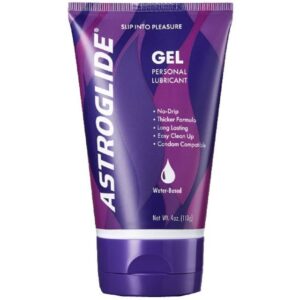 Astroglide Gleitgel Waterbased Gel - Universal-Gleitgel, Tube mit 113g, lang anhaltend, auf Wasserbasis, für Veganer geeignet